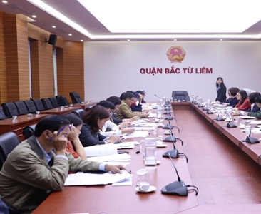 Viện KSND quận Bắc Từ Liêm tham gia buổi làm việc với Hội bảo vệ quyền trẻ...